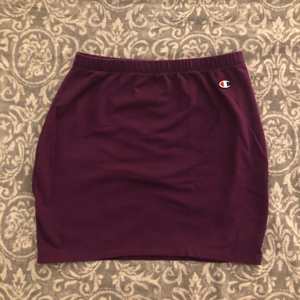 Champion berry colored mini skirt